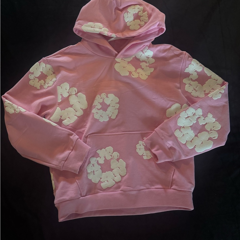 Pink Floral Women's Hoodie